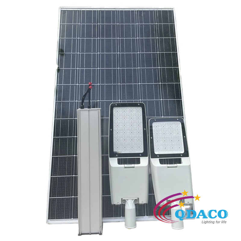 Bộ Dèn Năng Lượng Mặt Trời Công Suất Thực 100W QDSCO 100W QDACOVN 2